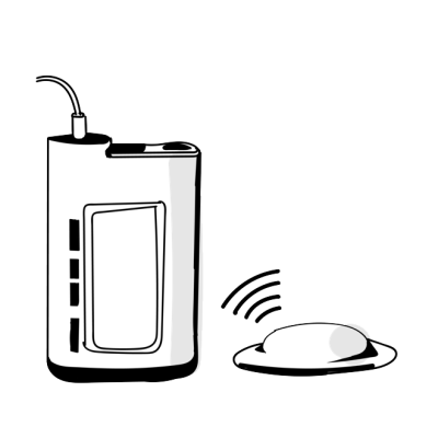 sensor and pump